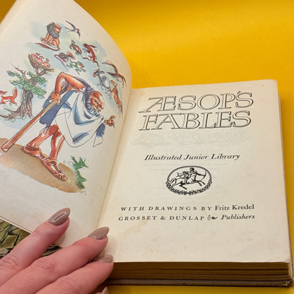 Aesop’s Fables by Aesop, illustrated by Fritz Kredel (1947)