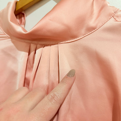 Repertoire Satin Tie Neck Size 8