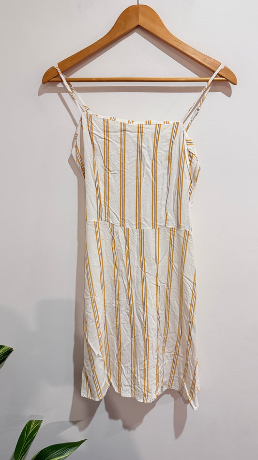 Cotton On Stripe Shirred Sundress Size S