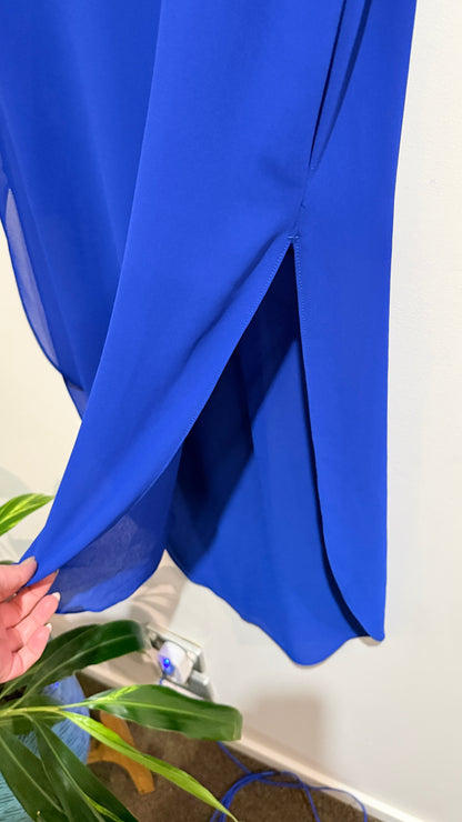 Whistle Cobalt Blue Sleeveless Dress Size 10