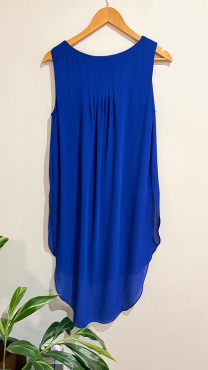 Whistle Cobalt Blue Sleeveless Dress Size 10