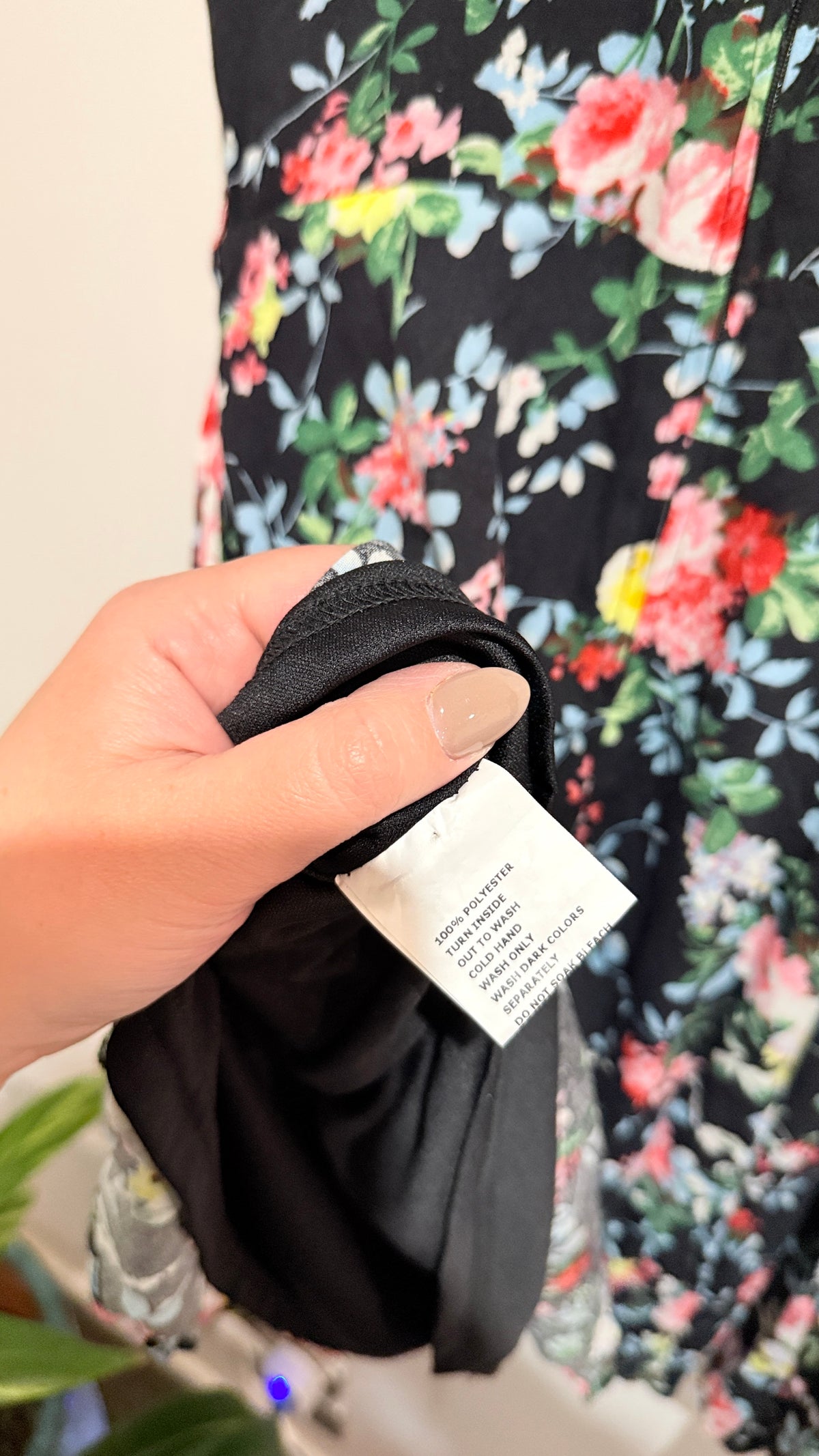 Pagani Black Floral Off Shoulder Dress Size 10