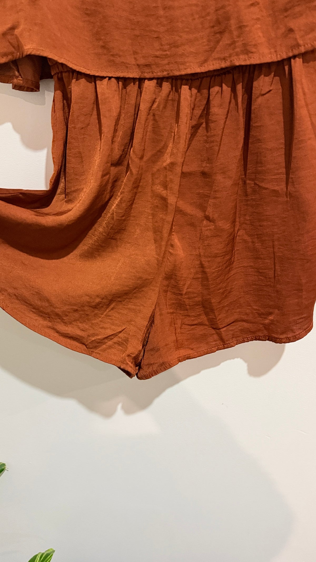 Glassons Rust Bandeau Playsuit Size 8