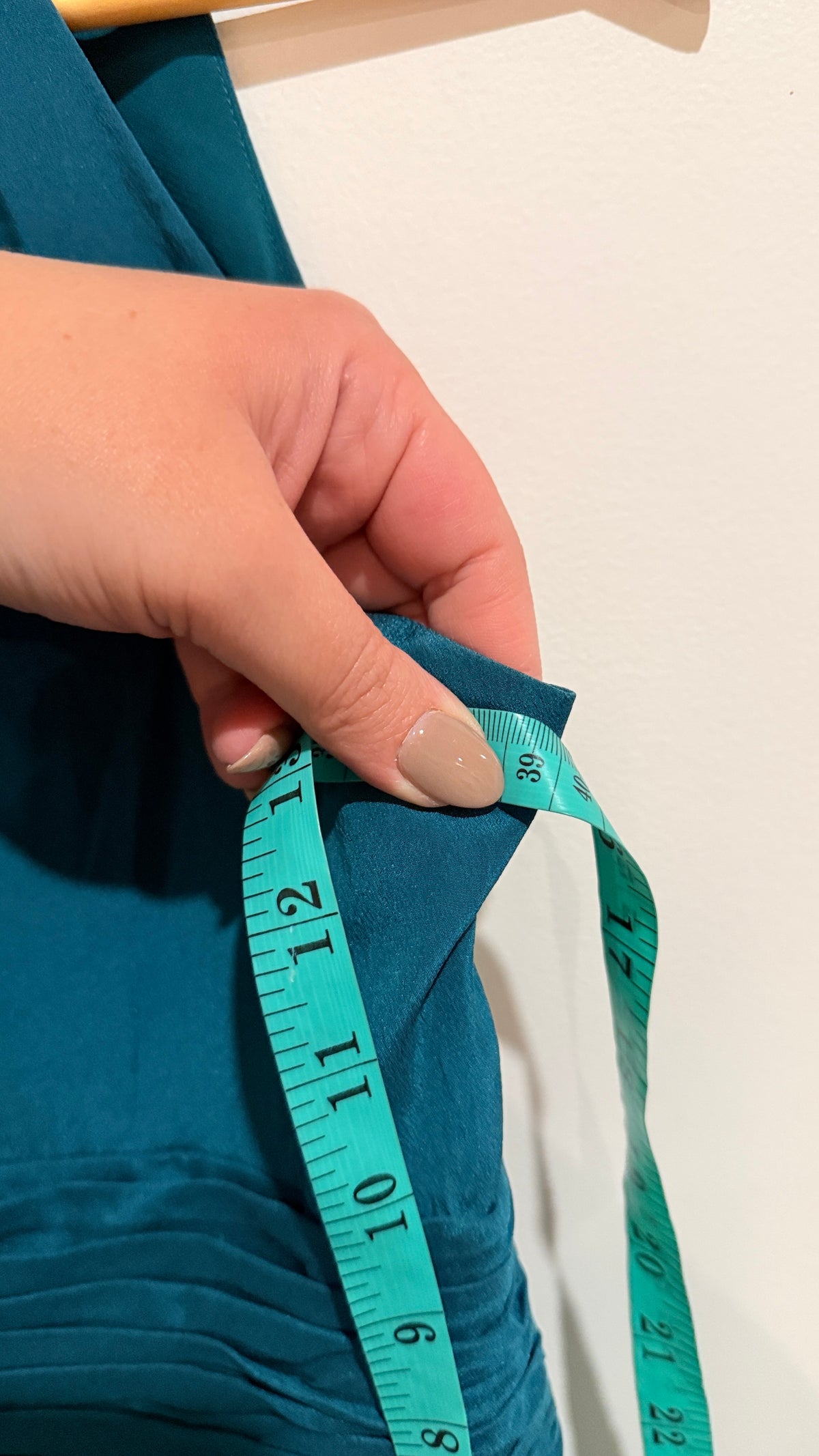 Ann Taylor Teal Silk Ruched Sleeveless Dress Size 2 - 39cm u/arm