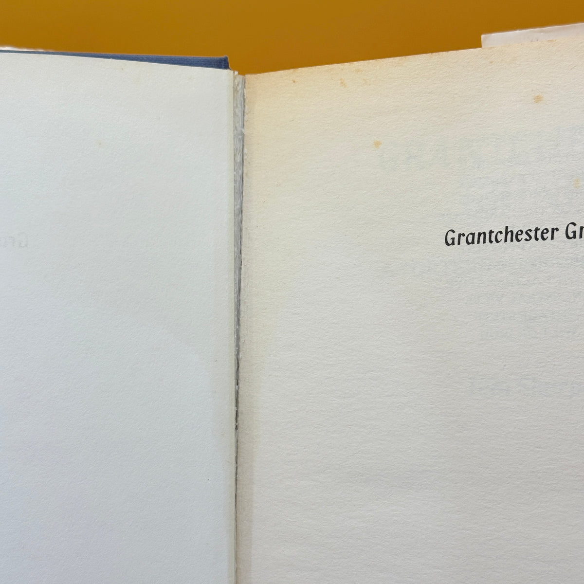 Grantchester Grind by Tom Sharpe