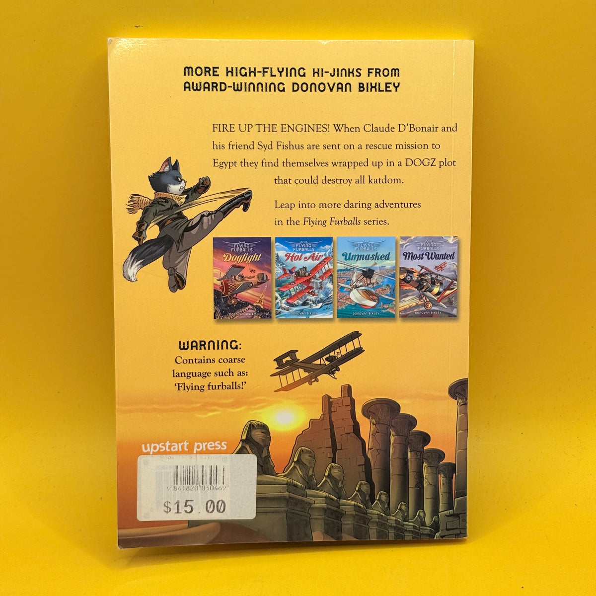Flying Furballs: Kit-napped by Donovan Bixley
