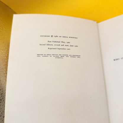The Incredible Journey by Sheila Burnford (1961)