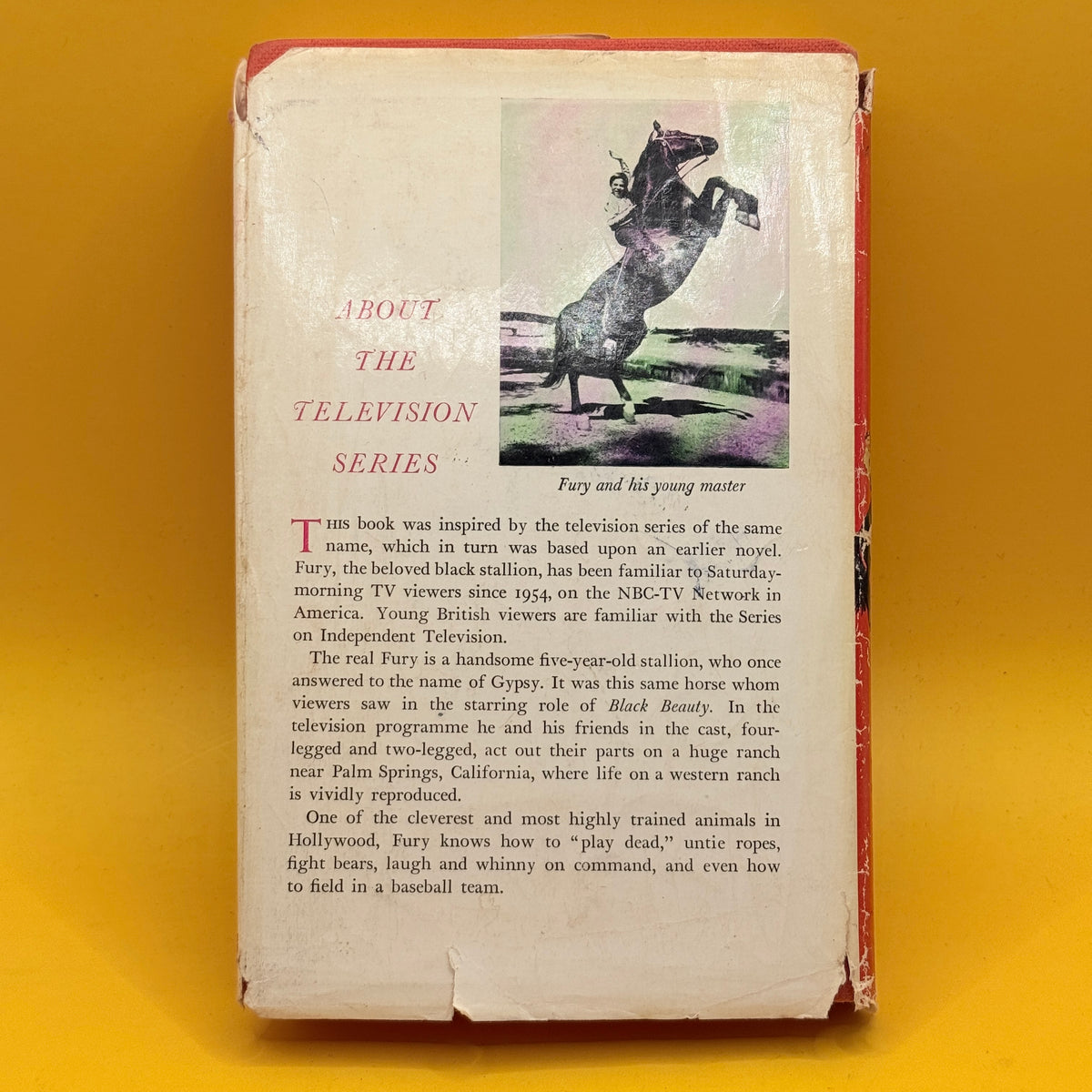 Fury: Stallion of Broken Wheel Ranch by Albert G. Miller (1960)
