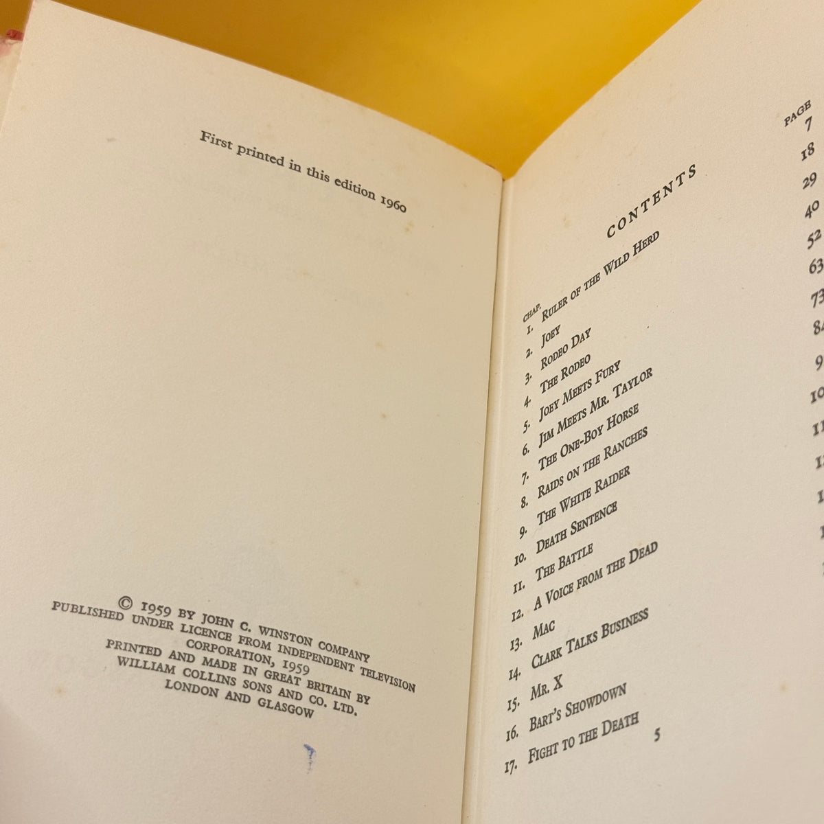 Fury: Stallion of Broken Wheel Ranch by Albert G. Miller (1960)