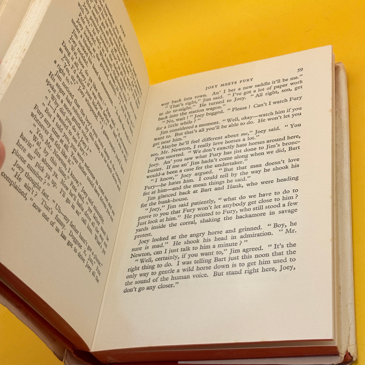 Fury: Stallion of Broken Wheel Ranch by Albert G. Miller (1960)