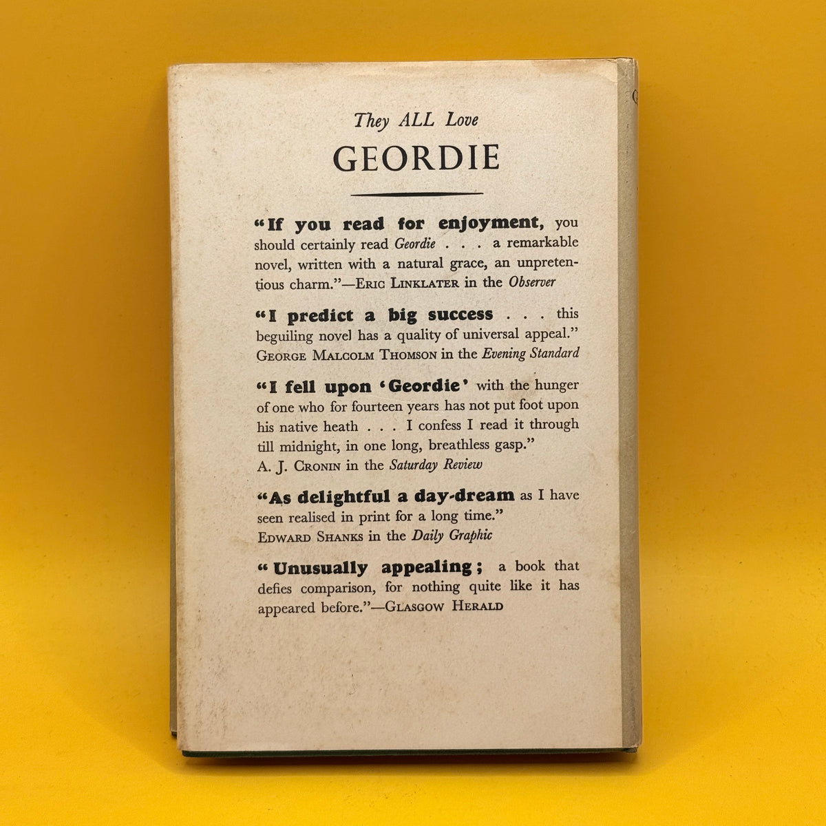 Geordie by David Walker (1950)