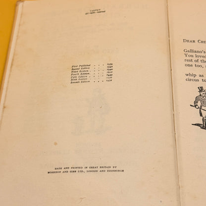 Hurrah for the Circus! by Enid Blyton (1952 7th edition)