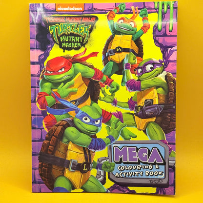 Teenage Mutant Ninja Turtles: Mutant Mayhem Mega Colouring & Activity Book by Nickelodeon