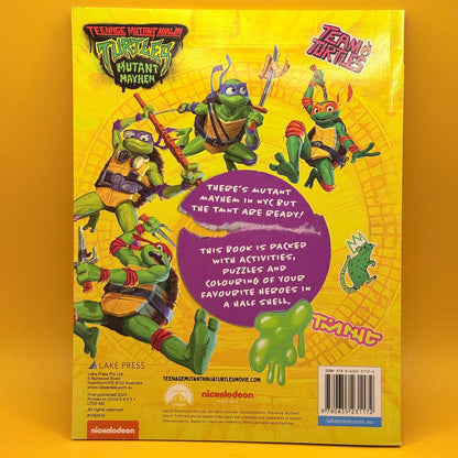 Teenage Mutant Ninja Turtles: Mutant Mayhem Mega Colouring & Activity Book by Nickelodeon
