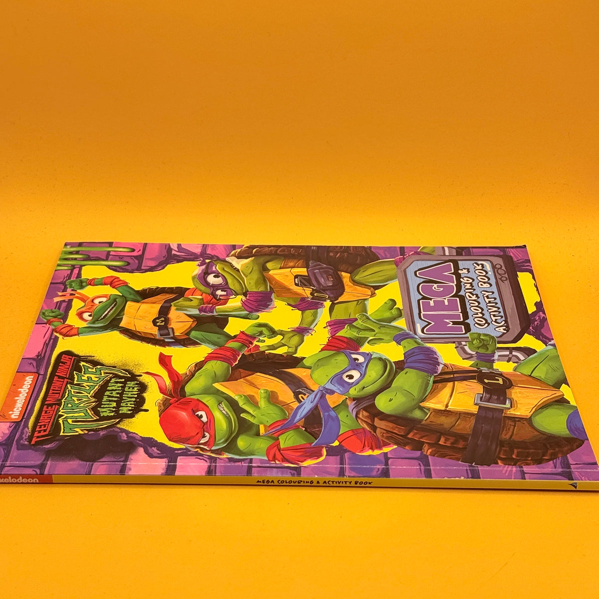 Teenage Mutant Ninja Turtles: Mutant Mayhem Mega Colouring & Activity Book by Nickelodeon