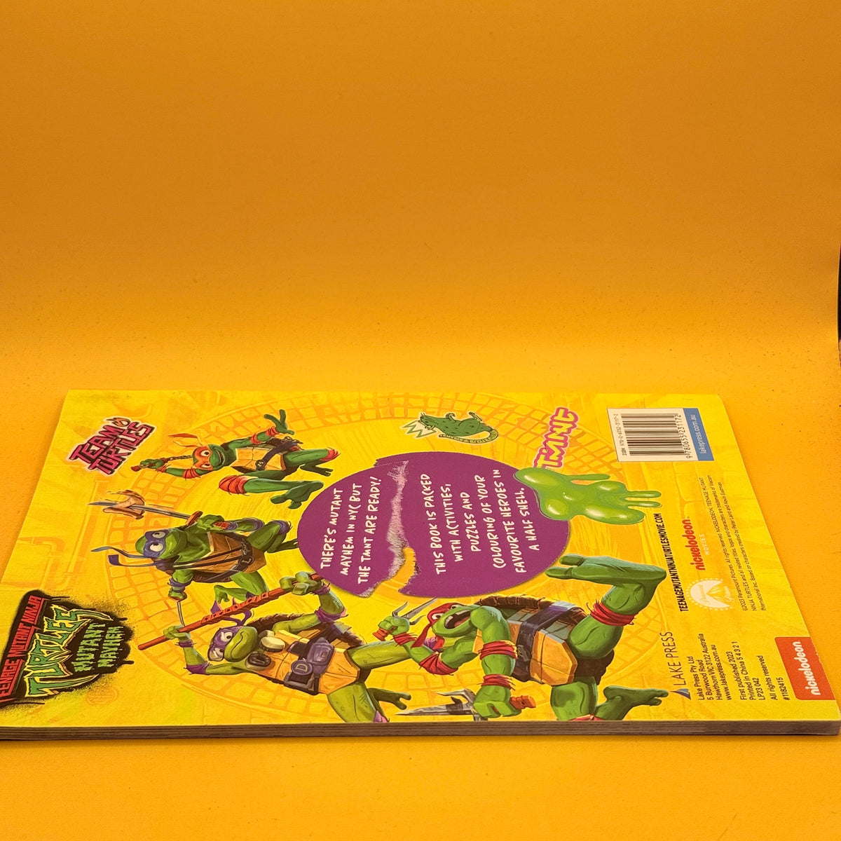 Teenage Mutant Ninja Turtles: Mutant Mayhem Mega Colouring & Activity Book by Nickelodeon