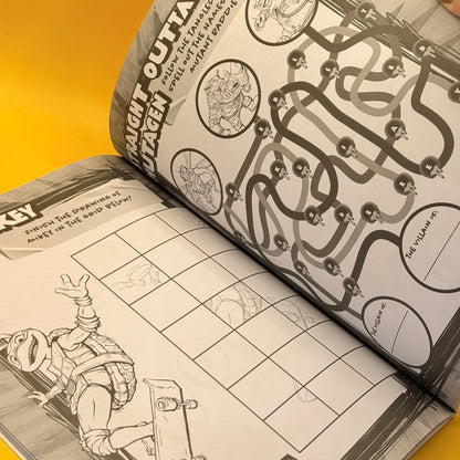 Teenage Mutant Ninja Turtles: Mutant Mayhem Mega Colouring & Activity Book by Nickelodeon
