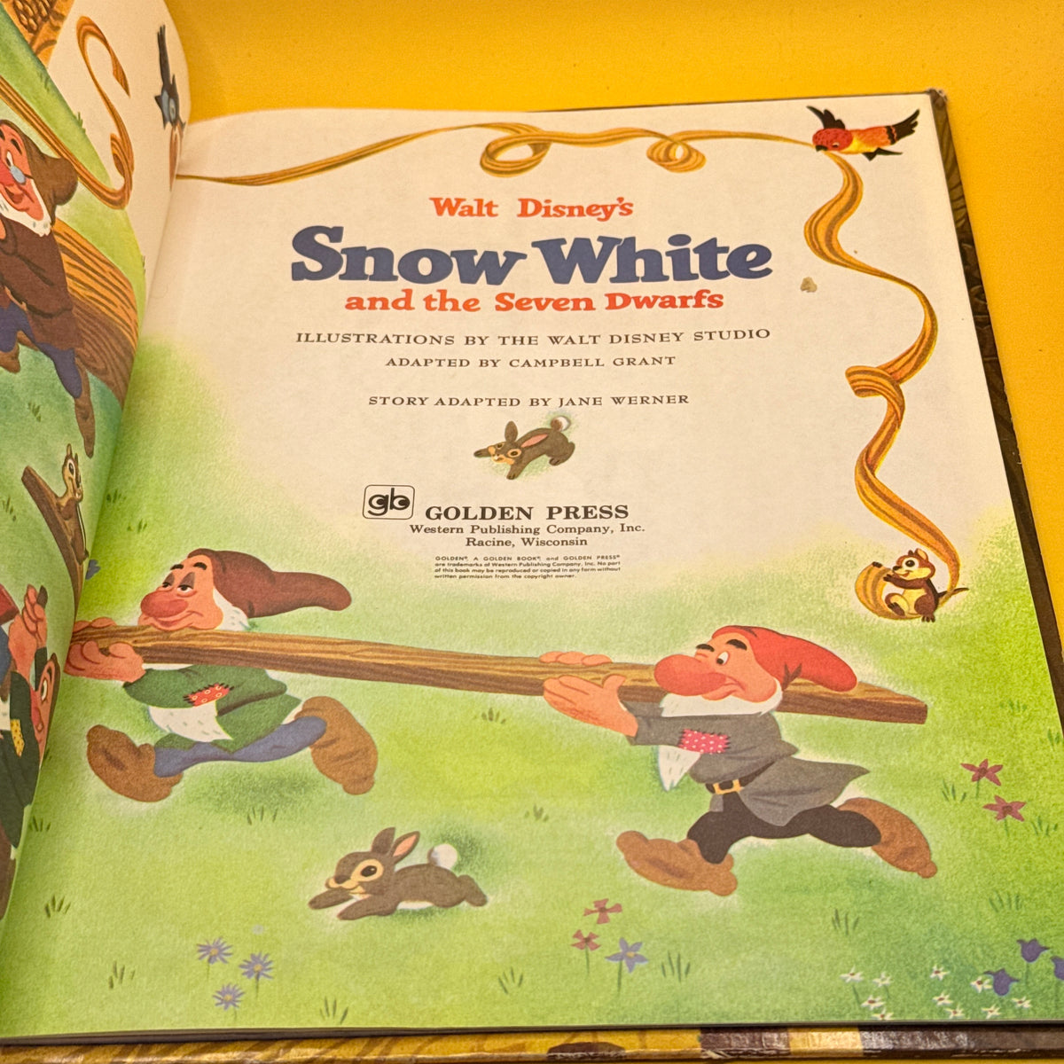 Walt Disney’s Snow White and the Seven Dwarfs by Jane Werner