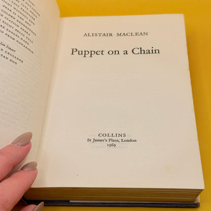 Puppet on a Chain by Alistair MacLean (1969)