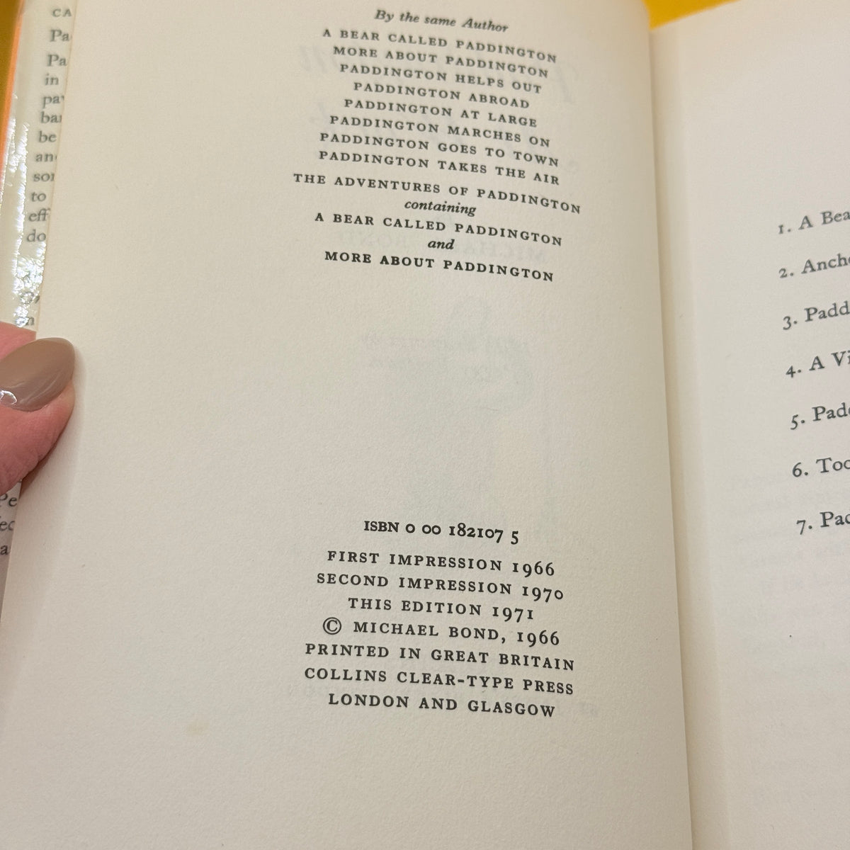 Paddington at Work by Michael Bond (1971)