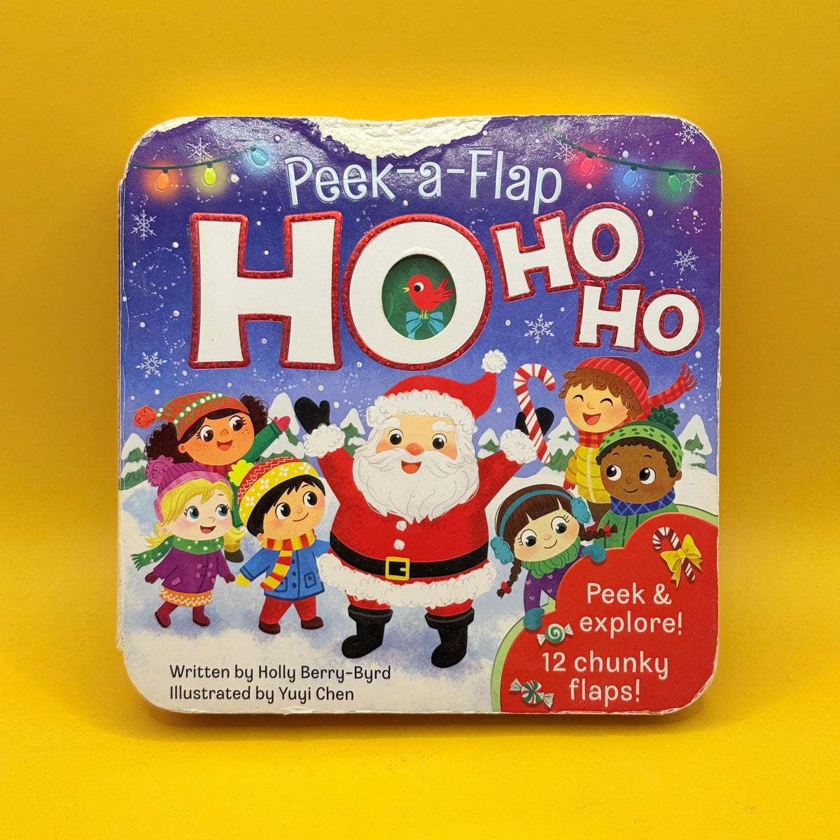 Peek-a-Flap Ho Ho Ho by Holly Berry-Byrd