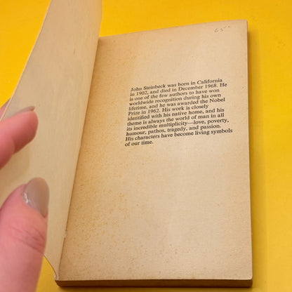 Cup of Gold by John Steinbeck (1969 Corgi)
