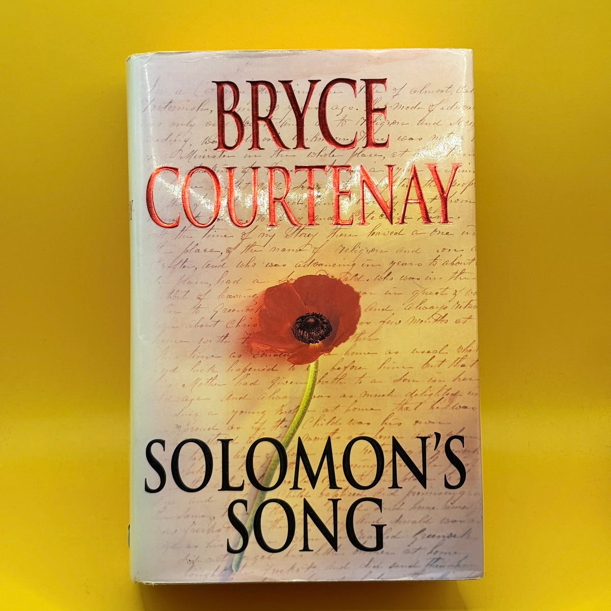 Solomon’s Song by Bryce Courtenay