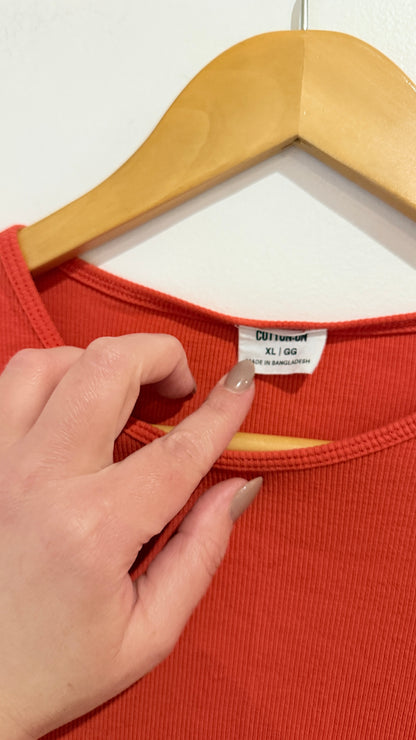 Cotton On Ribbed Tee Size XL