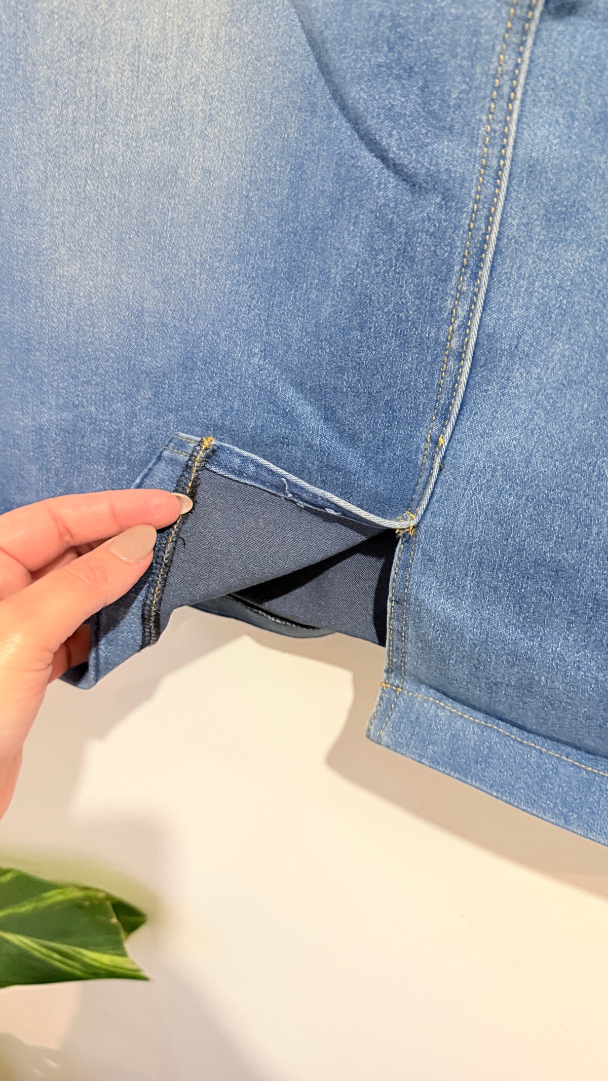Capture Blue Denim Skirt Size 14