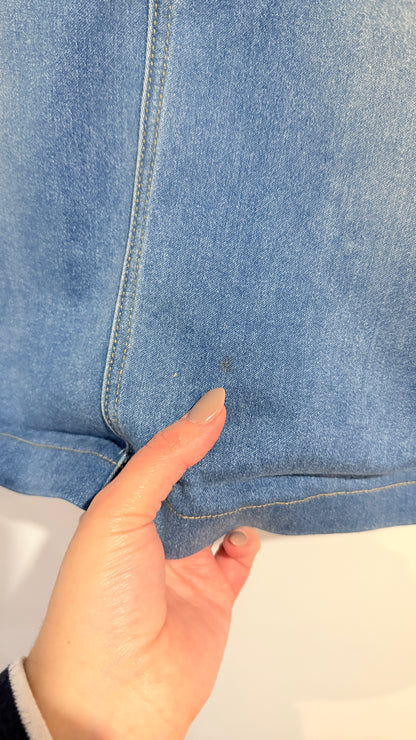 Capture Blue Denim Skirt Size 14