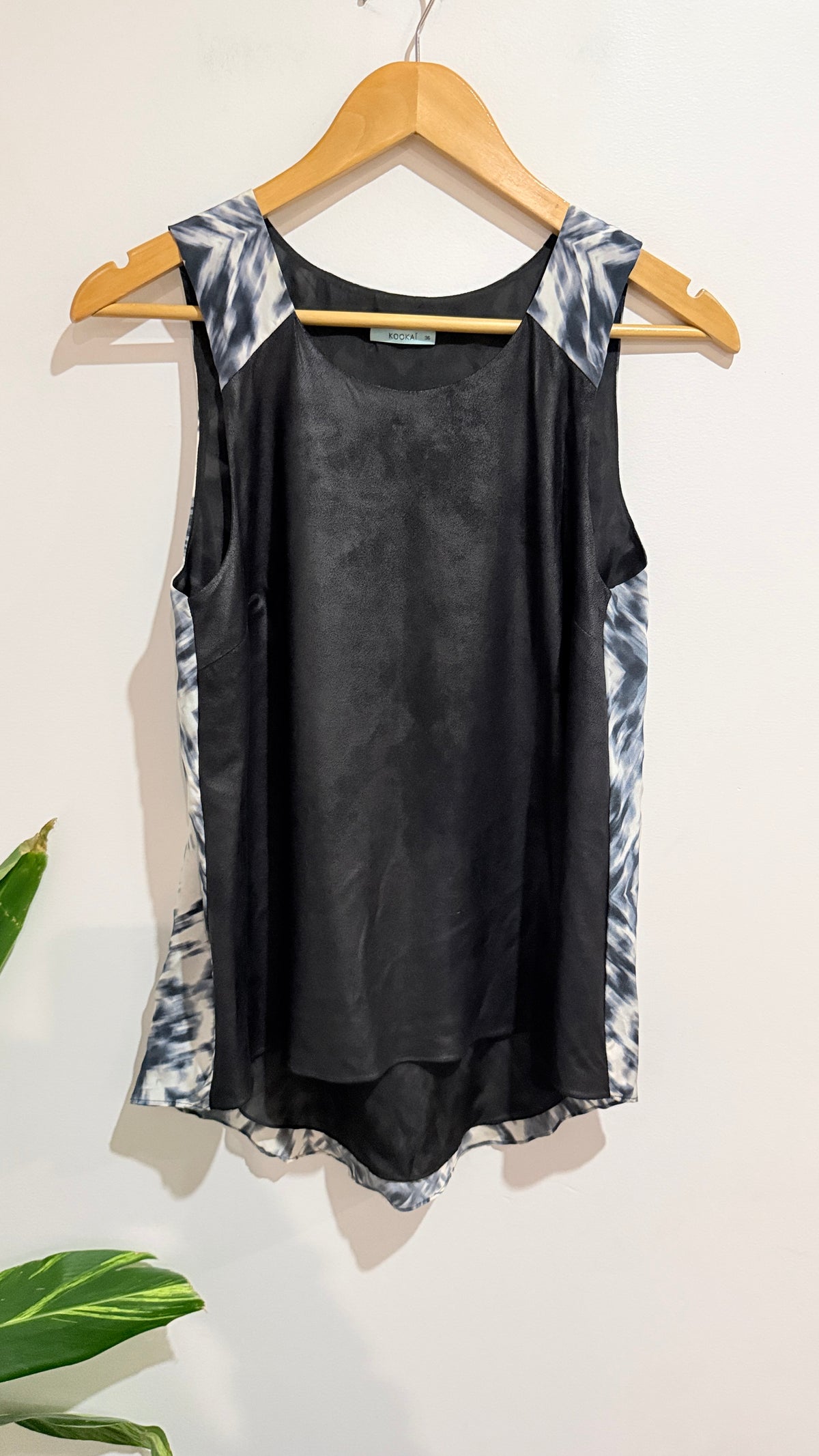 Kookai Silk Sleeveless Top Size 36