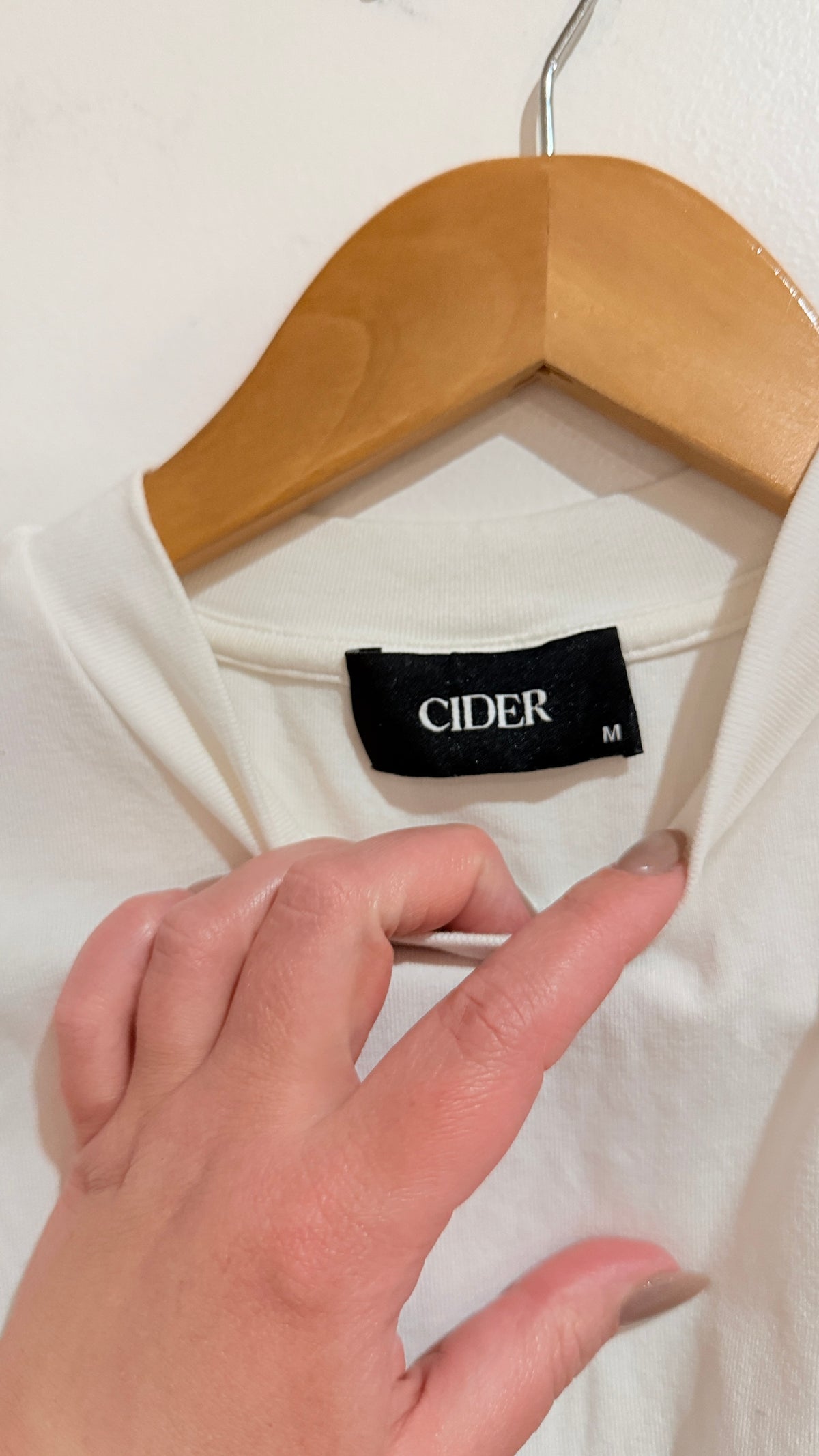Cider White Ruched Side Sleeveless Top Size M
