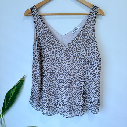 Just Jeans Beige Leopard Print Cami