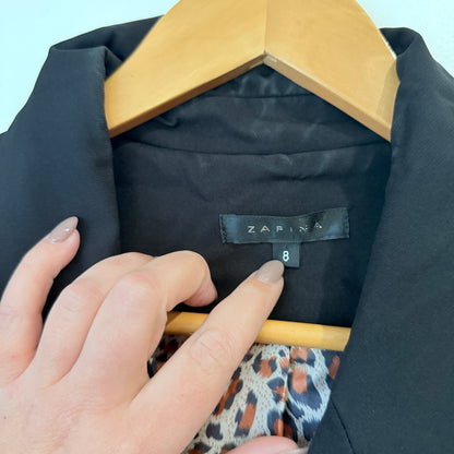 Zafina Black Tailored Blazer Size 8