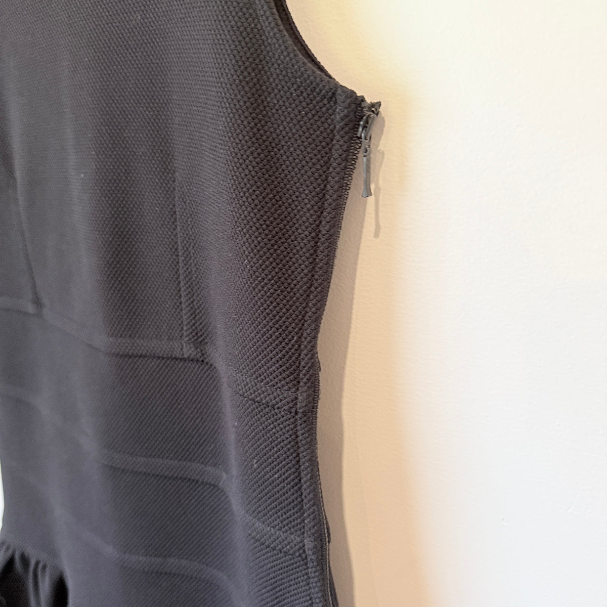 Country Road Black Textured Drop Waist Dress Size XS