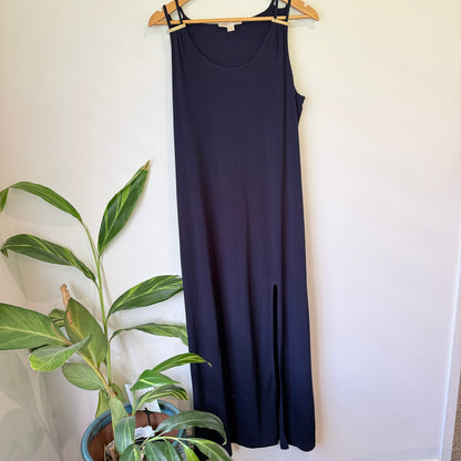 Michael Kors Navy Strappy Maxi Dress Size L