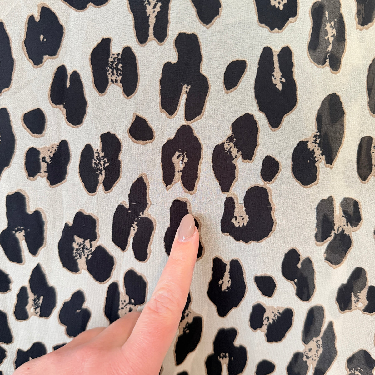 Whistle Leopard Print Top Size 12