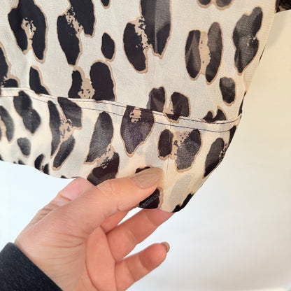 Whistle Leopard Print Top Size 12