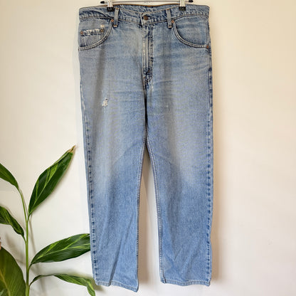 Levi's 607 Light Wash Straight Leg Jeans Size W34 L32