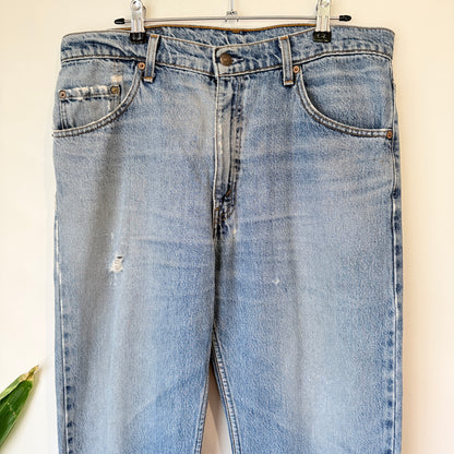 Levi's 607 Light Wash Straight Leg Jeans Size W34 L32