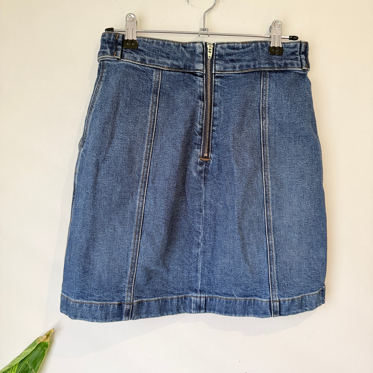 Country Road Blue Denim A-Line Skirt Size 6