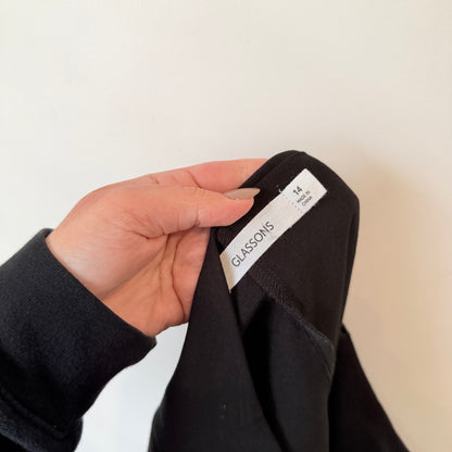 Glassons Black Mini Skirt Size 14
