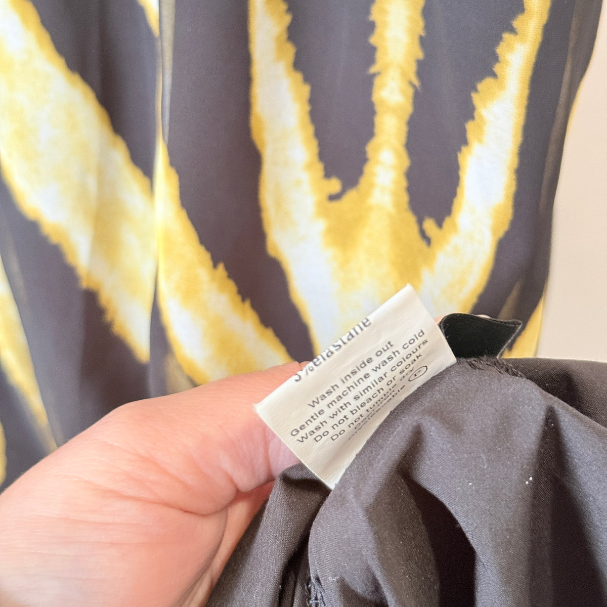 Augustine Black and Gold Tiger Print Maxi Dress Size S