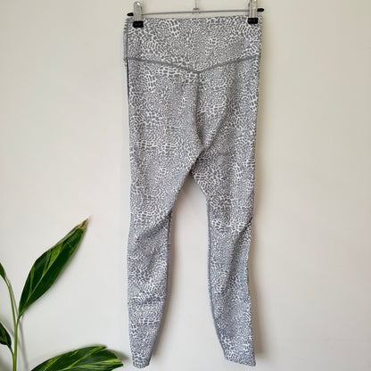 Nike Grey Animal Print Leggings Size S