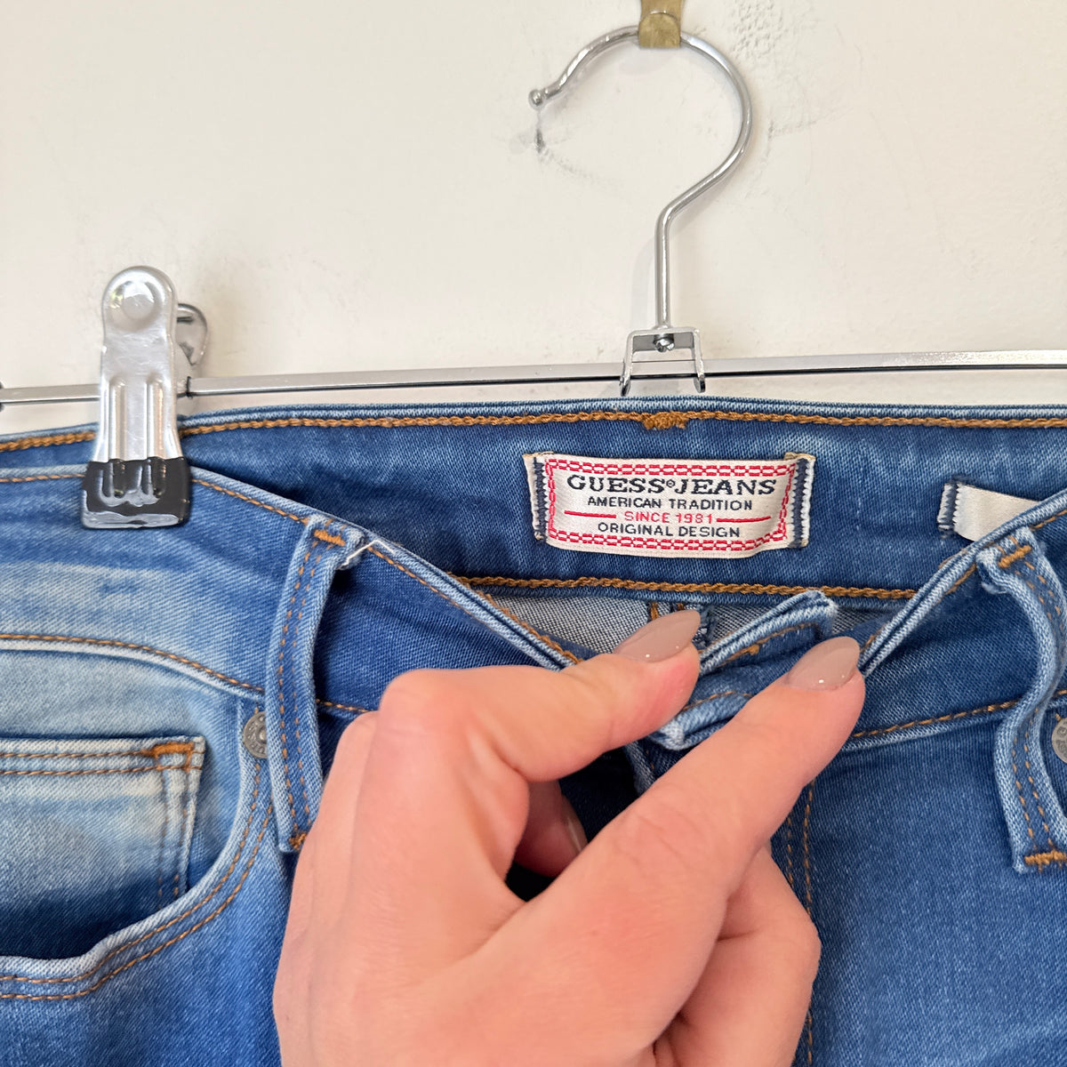 Guess Jeans Mid Blue Skinny Jeans Size 26