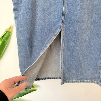 Mulvan Blue Denim Skirt Size M