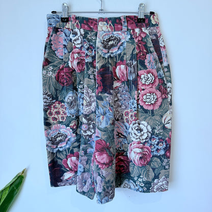 Bentley Arbuckle Floral Tapestry Print Shorts