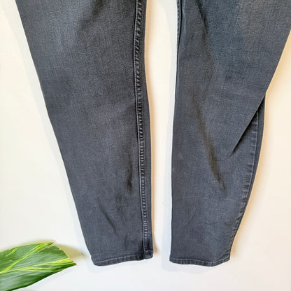 Guess Faded Black Power Skinny Jeans Size 30