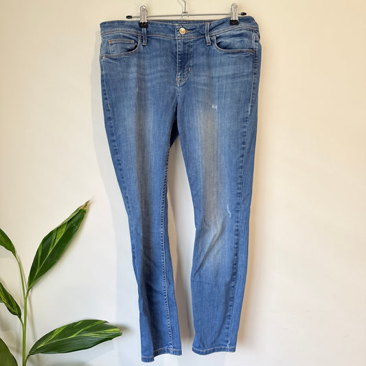 Guess Mid Blue Power Stretch Skinny Jeans Size 30