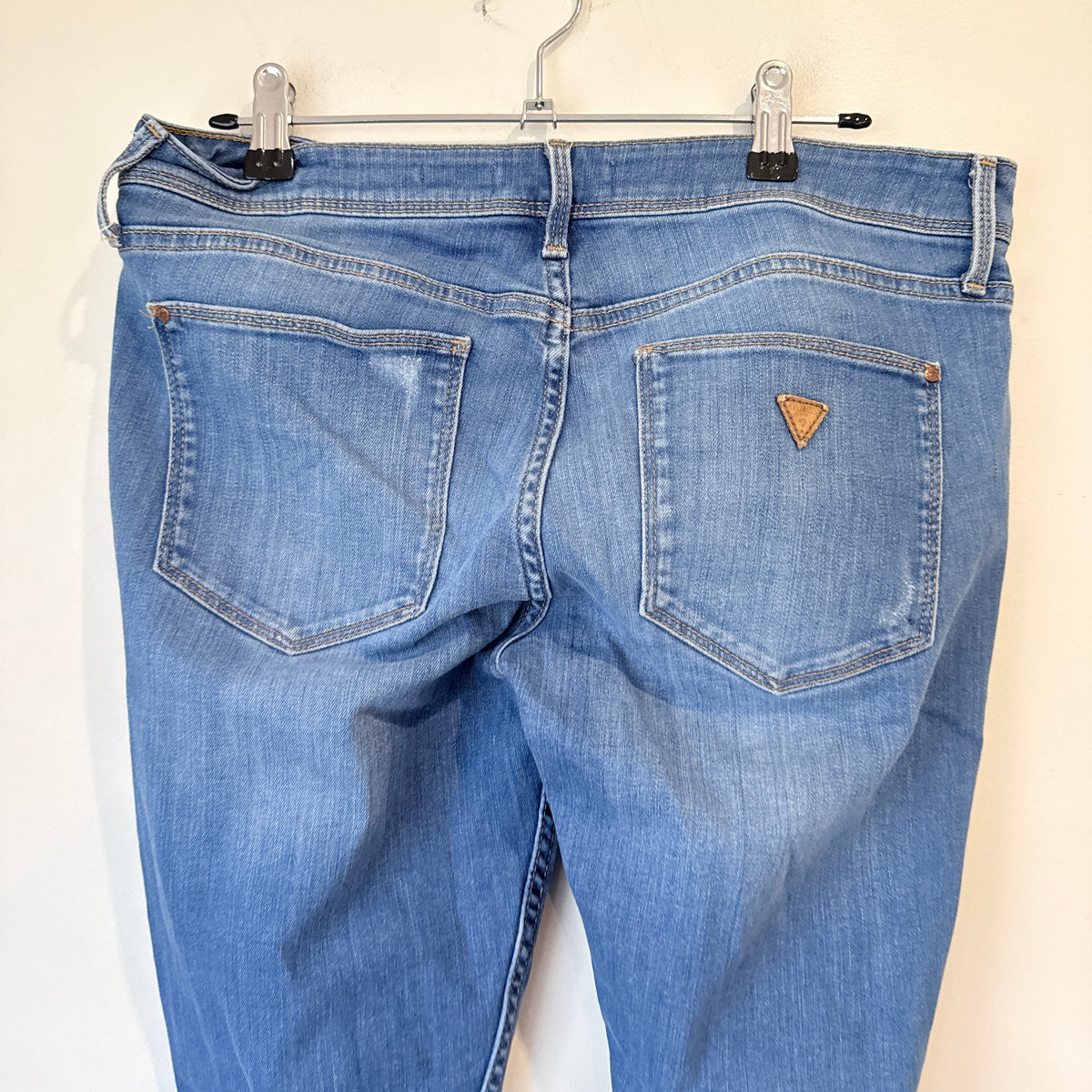 Guess Mid Blue Power Stretch Skinny Jeans Size 30